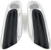 Wing Mirror Indicator 2X Car Front Side Indicator Light Turn Signal Light Covers For Mini For Cooper F55 F56 F57 2014-2021 63137298347 63137298348