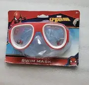 Child's Swim Mask Marvel Spider Man Goggles/Swim Mask Adjustable Strap Ages 3+