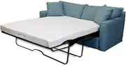 DynastyMattress Sofa Bed Mattress Full Size 4-inch Cool Gel Memory Foam Sleeper for Convertible Folding Sofa & Couch Beds, Sofa Not Included (USA Made)