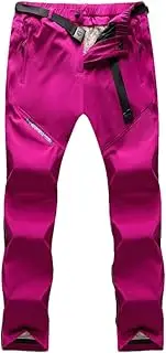 [HEYDHSDC] Men Women Ski Pants Winter Snowboard Snow 3 in 1Fleece Pants Warm Trousers Outdoor Hiking Pants Ski Clothing