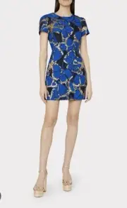 Milly Rowan Jacquard Butterfly Dress Size 4