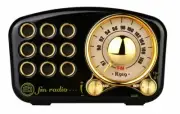 Retro Radio FM Bluetooth Speaker TF MP3 Rechargeable Gift