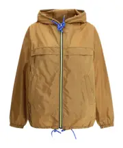 Prada Zip-Up Lightweight Jacket IT40,IT42 cork beige