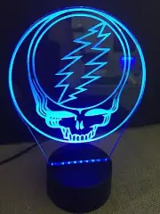 Grateful Dead LED Neon Light Sign Man Cave , Game Room ,Bar , garage Rgb Remote