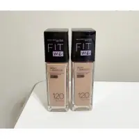 在飛比找蝦皮購物優惠-媚比琳Maybelline Fit me 水光奇蹟粉底液12