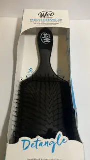 Wet Brush Paddle Detangler Hair Brush Black