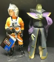 2x Star Wars - Wedge Antilles & Prince Xizor Action Figure by Applause '97 - NWT