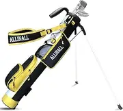 AZSJNAZ Sunday Golf Lightweight Stand Carry Bag with Padded Strap, Pitch &Putt, Practice Driving Range Par 3 & Executive Courses for Men & Women–31.5 inches Tall