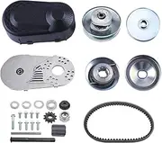 BATONECO 30 Series 1" Torque Converter Kit for Predator 301CC 2-8 HP Engine, 1 inch Bore Clutch 12T #35 Chain Replaces Go Kart Mini Bike Comet TAV2 30-75 Manco
