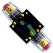 30 Amp In-Line DC Circuit Breaker Solar/Audio/Car/RV 30A/30AMP Fuse 12V/24V/32V