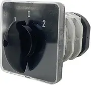 SKXMOD YMZ12-32/3 Change Over Selector 32A 3 Poles 3 Position Silver Contact Manual Transfer On-Off-on Rotary Cam Switch LW31(0-1)