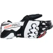 Alpinestars 3556724-12-S GP Pro R4 Gloves Sm Black/White