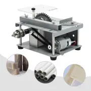 Adjustable Mini Table Saw Woodworking Bench Saw DIY Cutting Polishing Tool