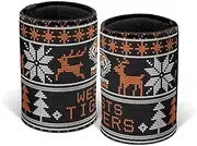 Wests Tigers NRL Rugby League Christmas Ugly Can Cooler