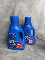 (2) CHEER Liquid DETERGENT COLOR GUARD 16 LOADS 50 Fl Oz