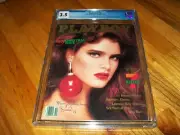 DECEMBER 1986 PLAYBOY CGC GRADE 3.5 BROOKE SHIELDS LAURIE CARR UNIVERSAL GRADE