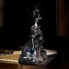 Backflow Incense Burner Waterfall Incense Holder Ornament Censer for Relaxation