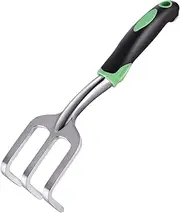 Garden Shovel,Garden Trowel, Aluminum Alloy Garden Shovel Fork Skid Hand Tools for Garden Work ing Digging Loosening Soil