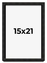 15x21 Shadow Box Black Rustic Barnwood Display Frame | 1.125 Inch Deep | 0.875