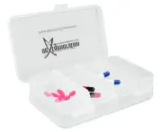 Next Generation Supplements Travel Double Sided Pill/Capsule Box 10 Slot Clear