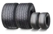 WANDA 11X6-5 & 20X8-8 Zero turn Lawn Mower Tractor Turf Tires 4 Ply-13205/13035