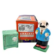RARE Fitz Floyd Omnibus A Diamond in the Rough Jeweler Safe Salt & Pepper Shaker