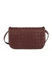 flap shoulder bag One size madder brown