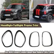 Front & Rear Tail Light Lamp Stickers Frame Cover Trim For Mini Countryman R60 (for: Mini)