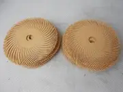 25% Off 40 Each 3M Scotch-Brite 3"x3/8" 6 Micron Radial Bristle Thin Disc 30131