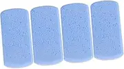VICASKY 4pcs Double Color Foot Exfoliators Coarse Callus Removers Ergonomic Design for Easy Dead Skin Removal Foot Care Tool for High Heel Wearers and Long Walks