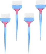 Vaguelly 4Pcs Soft Bristle Hair Dye Brush and Comb for Barbershop and Home Use Professional Hair Coloring Tools for Easy Application and Tinting