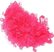 OSOLADY Fashionable Clown Wig Rose Red Wig for Carnival Circus Birthday Party Masquerade Costumes