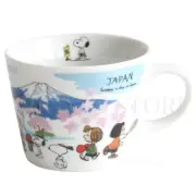 PEANUTS Snoopy World Tour Mug Cup TOKYO JAPAN 340ml From Japan / Mt Fuji New