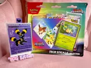 Sealed Pokemon TCG - Prismatic Evolutions Leafeon Tech Sticker TCGKitten