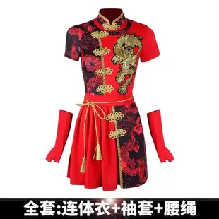 紅色jazz女團年會爵士舞服裝