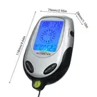 Backlit 8-in-1 Altimeter: Compass Barometer Thermometer & Clock