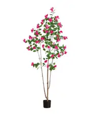 Nearly Natural 7ft Artificial Minimalist Bougainvillea Tree
