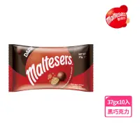 在飛比找momo購物網優惠-【maltesers 麥提莎】麥芽脆心黑巧克力 37g*10