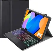 Keyboard Cover Case for Lenovo Xiaoxin Pad 11 (2025), Wireless Bluetooth Keyboard Folio Case | Backlit Keyboard | Touch Mouse