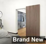 DIYHD XC32 - 38" Concealed Soft Close Sliding Barn Door Hardware