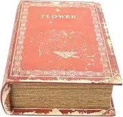 GARVALON Retro Book Modeling Box Vintage Decor Decorative Book Storage Secret Compartment Desktop Sundries Organizer