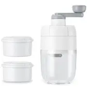 Manual Ice Shaver Snow Cone Machine Portable Shaved Crushed Ice Maker6120
