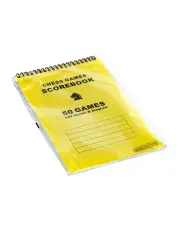 [Jenjo] Chess Scorebook in Yellow