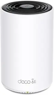 [TP-Link] Deco AXE5400 Tri-Band Mesh Wi-Fi 6E System, Smart Home, 6 GHz, Up to 5400 Mbps, Seamless Coverage, AI-Driven, 2.5 Gbps Port, HomeShield Security, Compatible with Alexa (Deco XE75 Pro(1-pack))
