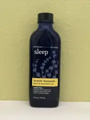 (1) Bath & Body Works Aromatherapy Sleep LAVENDER CHAMOMILE Massage Oil 4oz NEW
