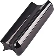 ERINGOGO Stainless Steel Hawaiian Guitar Slide Bar Stick Black Ergonomic Design for Improved Control and Clarity for Lap Steel and Electric Guitar Players