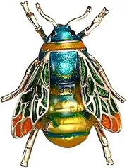 [Yardenfun] Luxurious Little Bee Brooch Animal Breastpin Bee Brooch for Western Suit Stylish Sweater Pin Fashionable Decor
