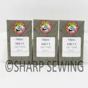 30 ORGAN HAX1SP #11BP BALL POINT NEEDLES for JANOME / NEWHOME SERGERS 15X1SP