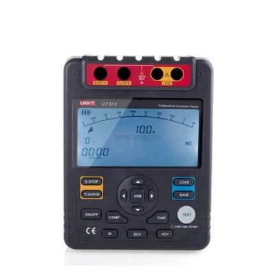 Usb Interface Uni-T UT512 Insulation Resistance Tester 2500V Pi Dar Analog Ba zq