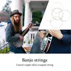 Durable Banjo 5 String Strong Voice Banjo Strings Set Good Resonance for Banjo